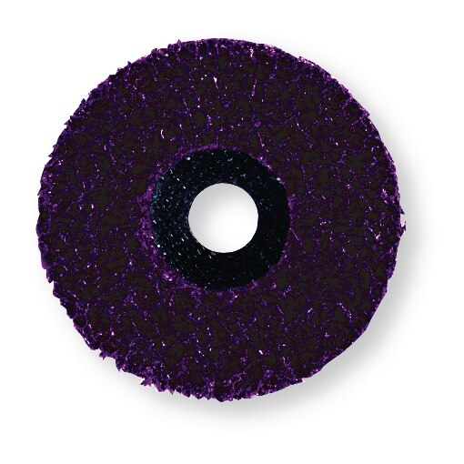 Reinigungsscheibe mit Stützteller Ø 115 mm schwarz